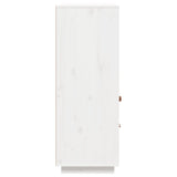 vidaXL Hoge kast 100x40x108,5 cm massief grenenhout