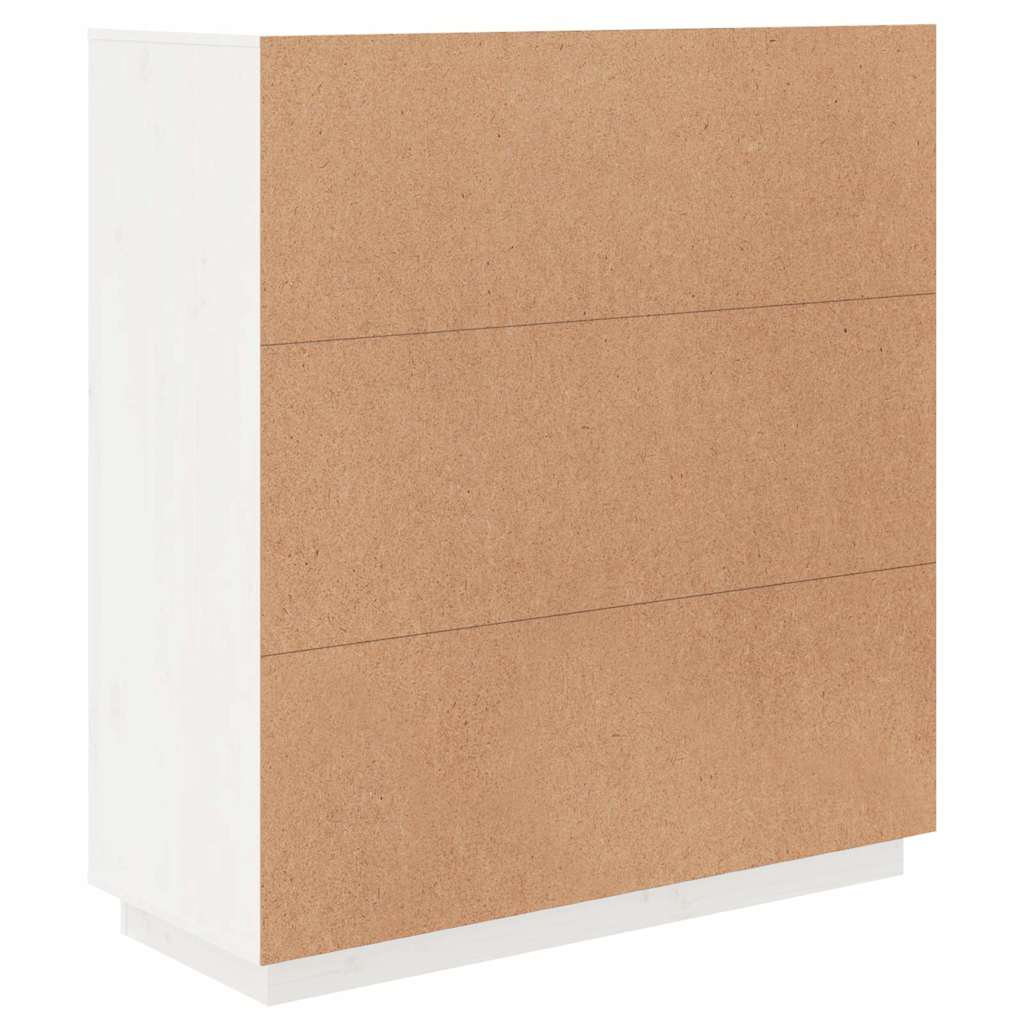 vidaXL Hoge kast 100x40x108,5 cm massief grenenhout