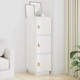 vidaXL Hoge kast 34x40x108,5 cm massief grenenhout