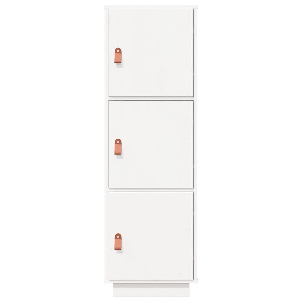 vidaXL Hoge kast 34x40x108,5 cm massief grenenhout