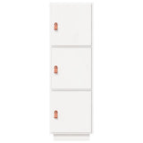 vidaXL Hoge kast 34x40x108,5 cm massief grenenhout