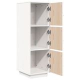 vidaXL Hoge kast 34x40x108,5 cm massief grenenhout