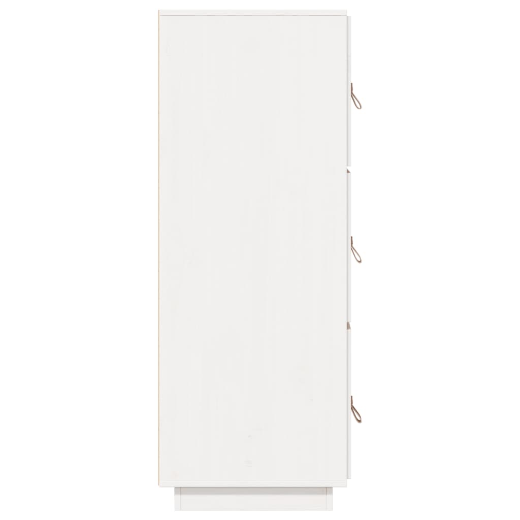 vidaXL Hoge kast 34x40x108,5 cm massief grenenhout