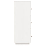 vidaXL Hoge kast 34x40x108,5 cm massief grenenhout