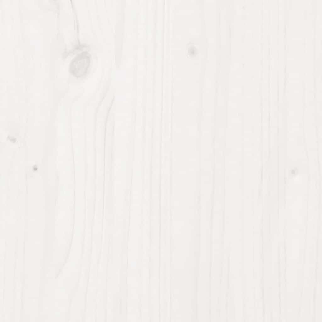 vidaXL Hoge kast 67x40x108,5 cm massief grenenhout