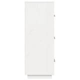 vidaXL Hoge kast 67x40x108,5 cm massief grenenhout