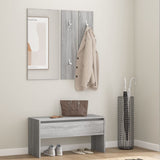 vidaXL Wardrobe Set Engineered Wood White