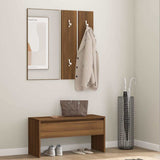 vidaXL Wardrobe Set Engineered Wood White
