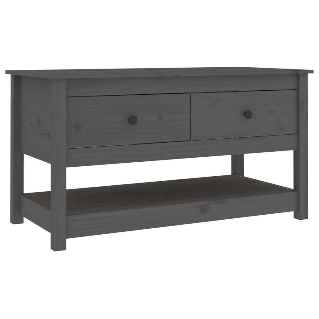 vidaXL Coffee Table 102x49x55 cm Solid Pinewood