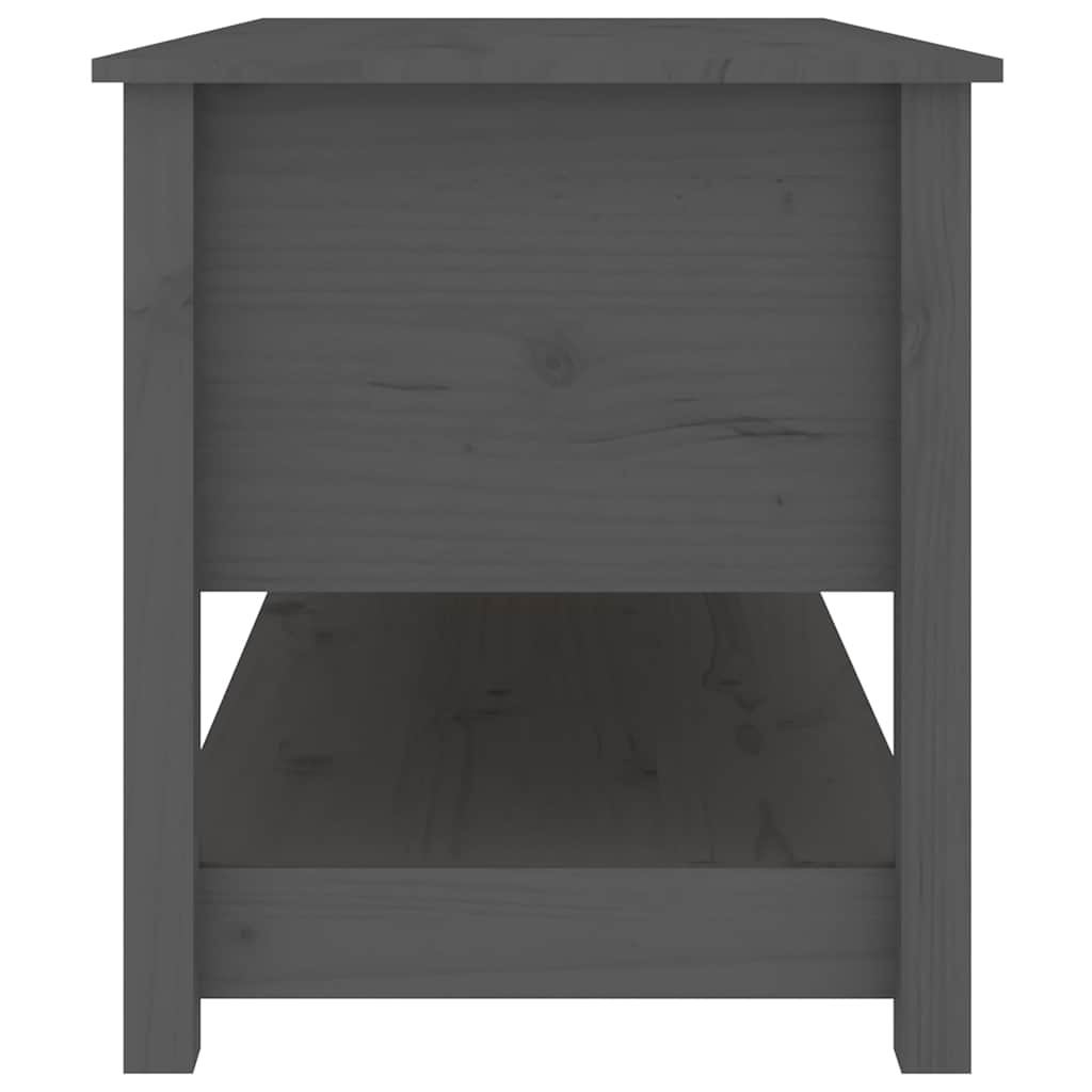 vidaXL Coffee Table 102x49x55 cm Solid Pinewood