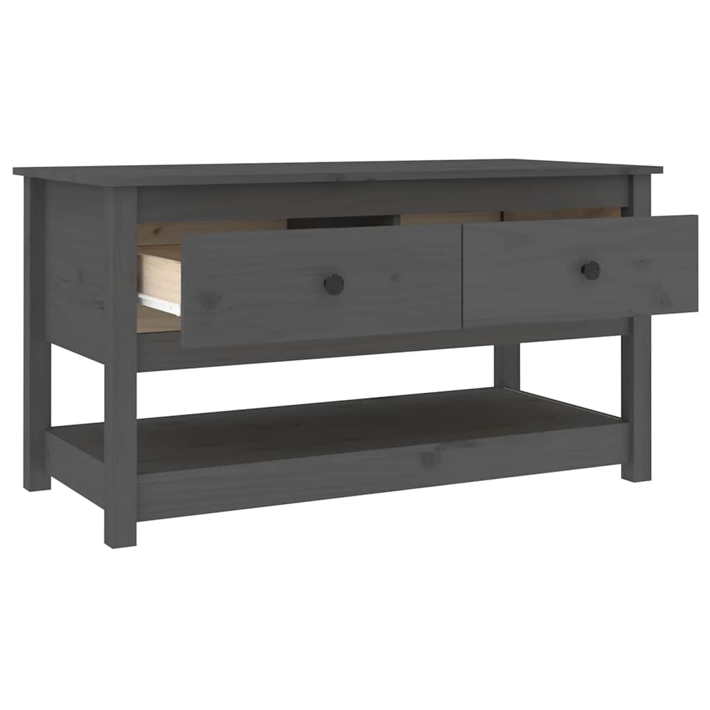 vidaXL Coffee Table 102x49x55 cm Solid Pinewood