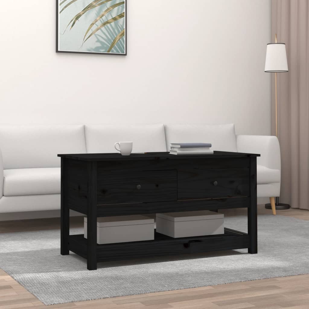 vidaXL Coffee Table 102x49x55 cm Solid Pinewood