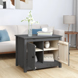 vidaXL Salontafel 71x49x55 cm massief grenenhout
