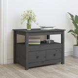 vidaXL Salontafel 71x49x55 cm massief grenenhout