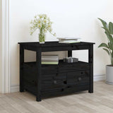 vidaXL Salontafel 71x49x55 cm massief grenenhout