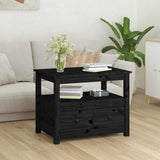 vidaXL Salontafel 71x49x55 cm massief grenenhout