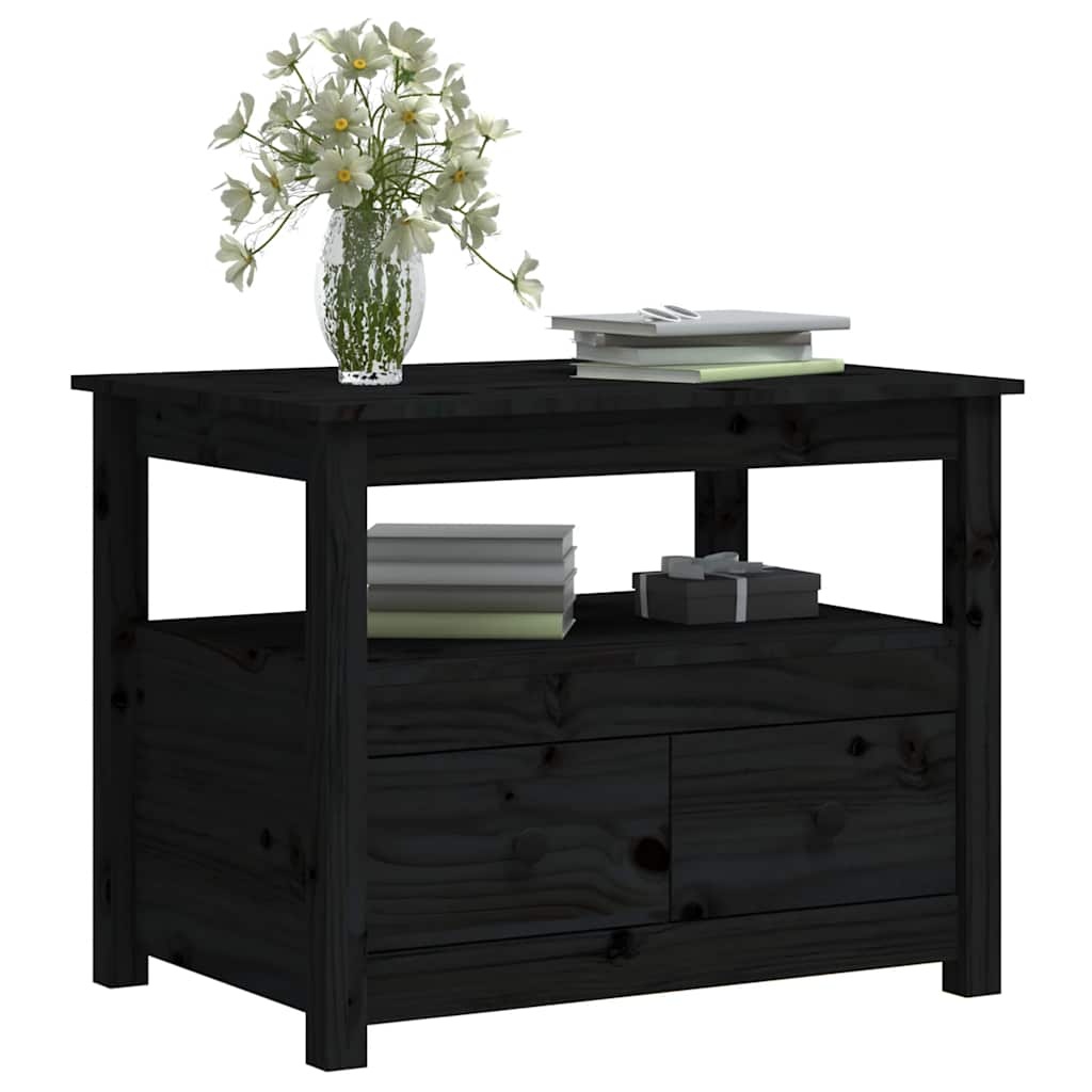 vidaXL Salontafel 71x49x55 cm massief grenenhout