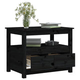 vidaXL Salontafel 71x49x55 cm massief grenenhout