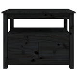 vidaXL Salontafel 71x49x55 cm massief grenenhout