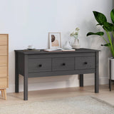 vidaXL Coffee Table 102x49x55 cm Solid Pine Wood