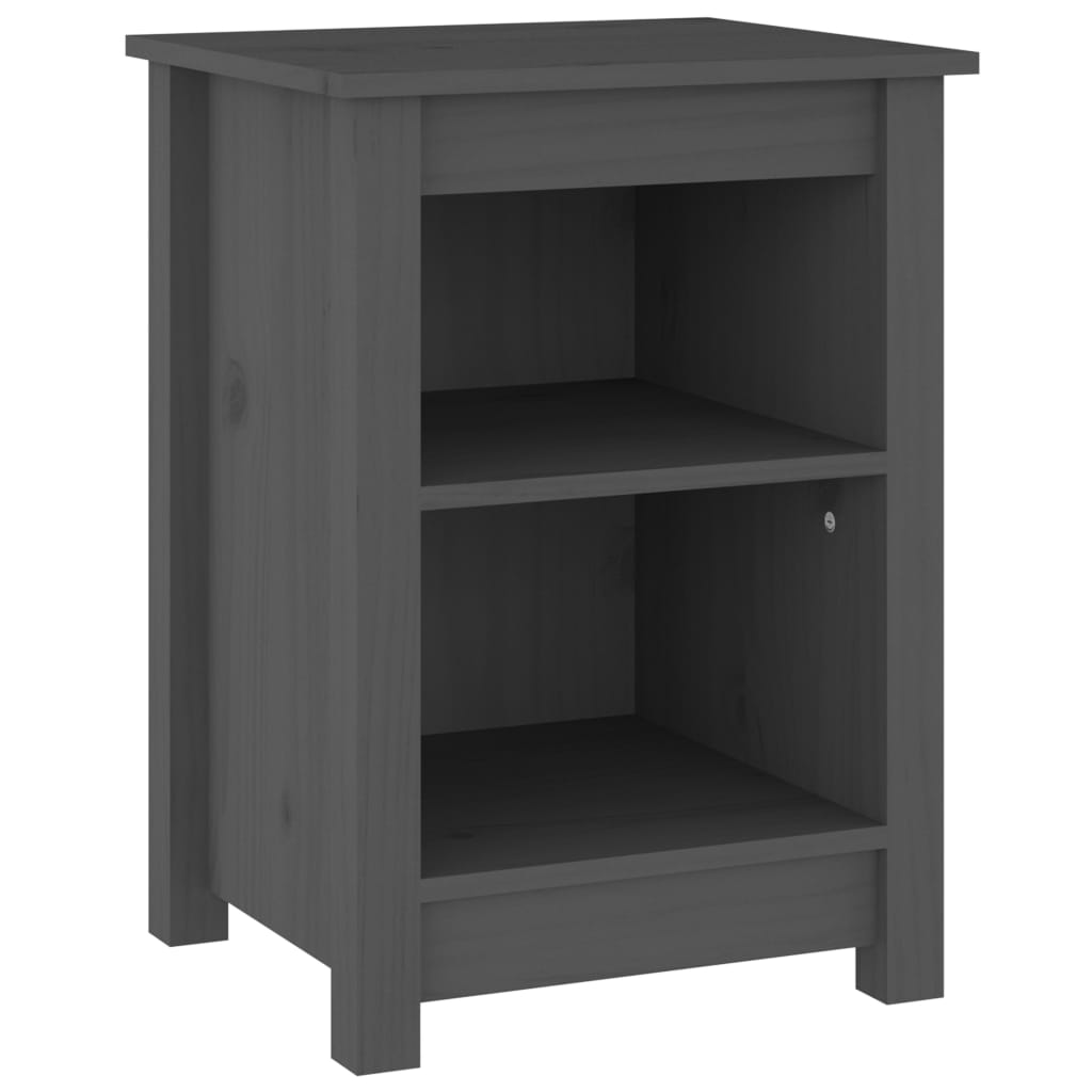 vidaXL Nachtkastjes 2 st 40x35x55 cm massief grenenhout