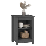 vidaXL Nachtkastjes 2 st 40x35x55 cm massief grenenhout