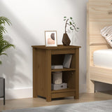 vidaXL Nachtkastjes 2 st 40x35x55 cm massief grenenhout