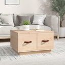 vidaXL Salontafel 60x53x35 cm massief grenenhout