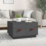 vidaXL Salontafel 60x53x35 cm massief grenenhout