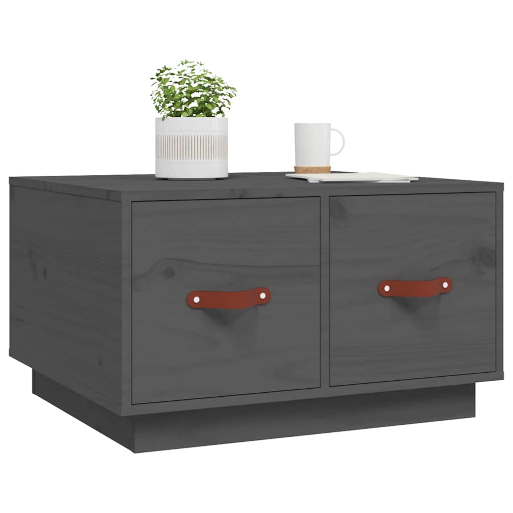 vidaXL Salontafel 60x53x35 cm massief grenenhout