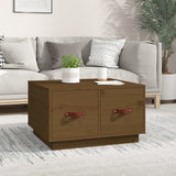 vidaXL Salontafel 60x53x35 cm massief grenenhout