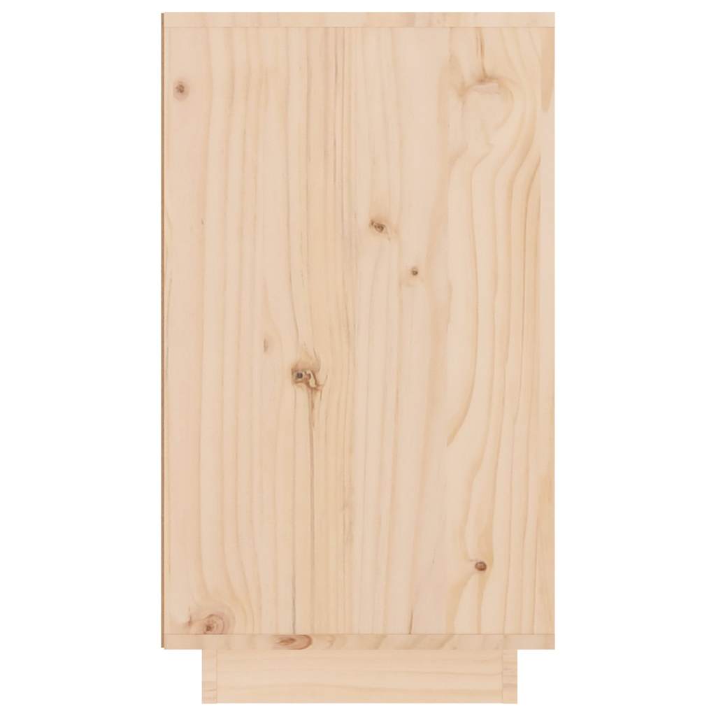 vidaXL Wijnkast 23x34x61 cm massief grenenhout