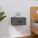 vidaXL Wall-Mounted Nightstand 40x29.5x22 cm White