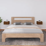 vidaXL Wall-Mounted Nightstand 40x29.5x22 cm White
