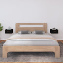 vidaXL Wall-Mounted Nightstand 40x29.5x22 cm White