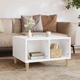 vidaXL Salontafel 60x50x36,5 cm bewerkt hout wit