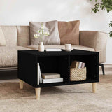 vidaXL Salontafel 60x50x36,5 cm bewerkt hout wit