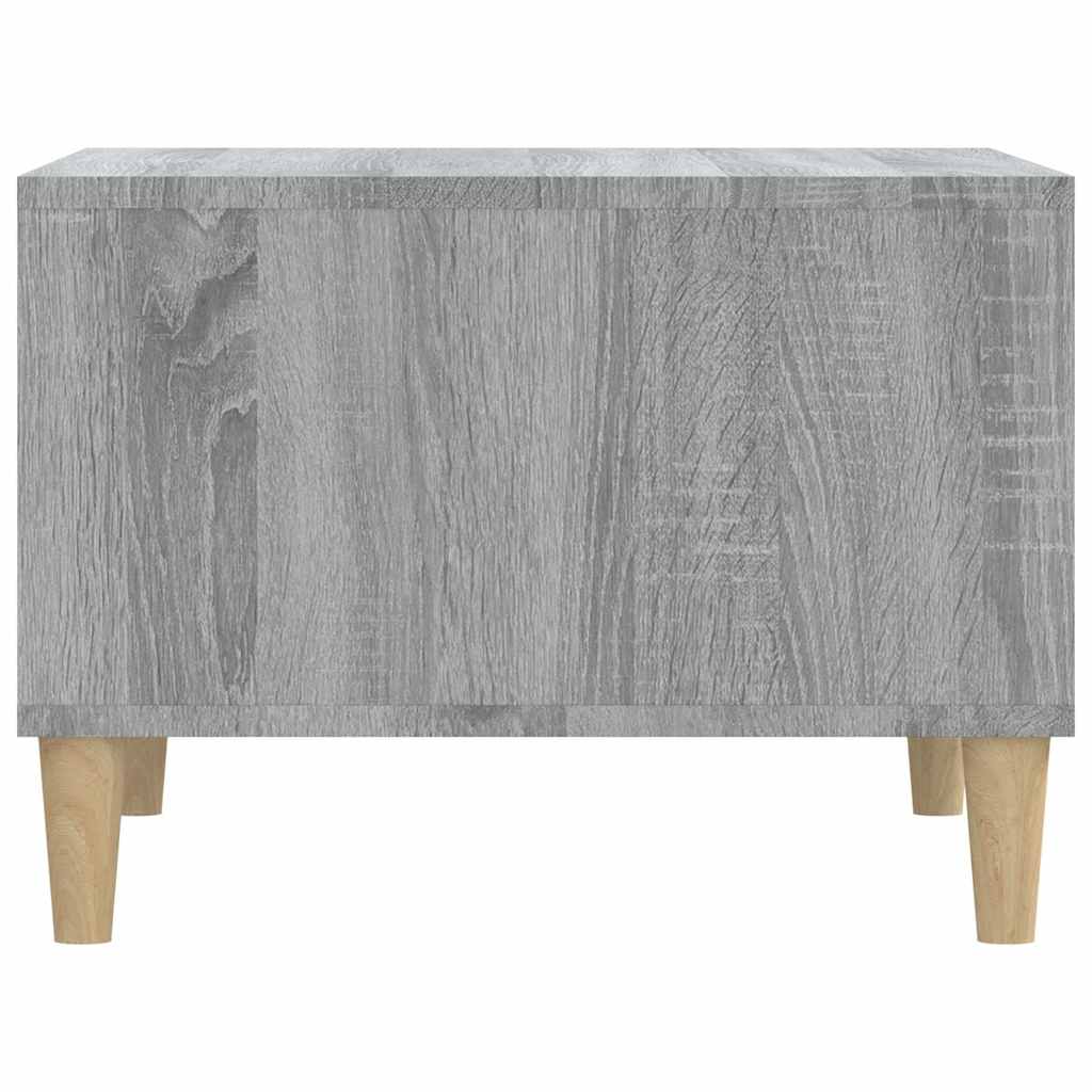 vidaXL Salontafel 60x50x36,5 cm bewerkt hout wit