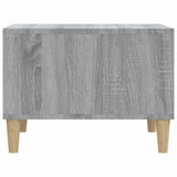 vidaXL Salontafel 60x50x36,5 cm bewerkt hout wit