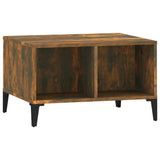 vidaXL Salontafel 60x50x36,5 cm bewerkt hout wit