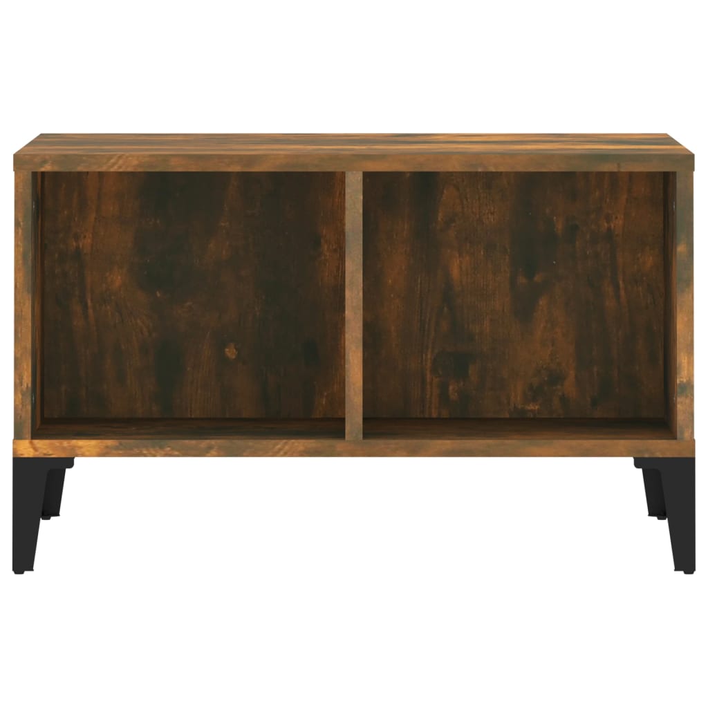 vidaXL Salontafel 60x50x36,5 cm bewerkt hout wit
