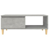 vidaXL Salontafel 90x50x36,5 cm bewerkt hout wit