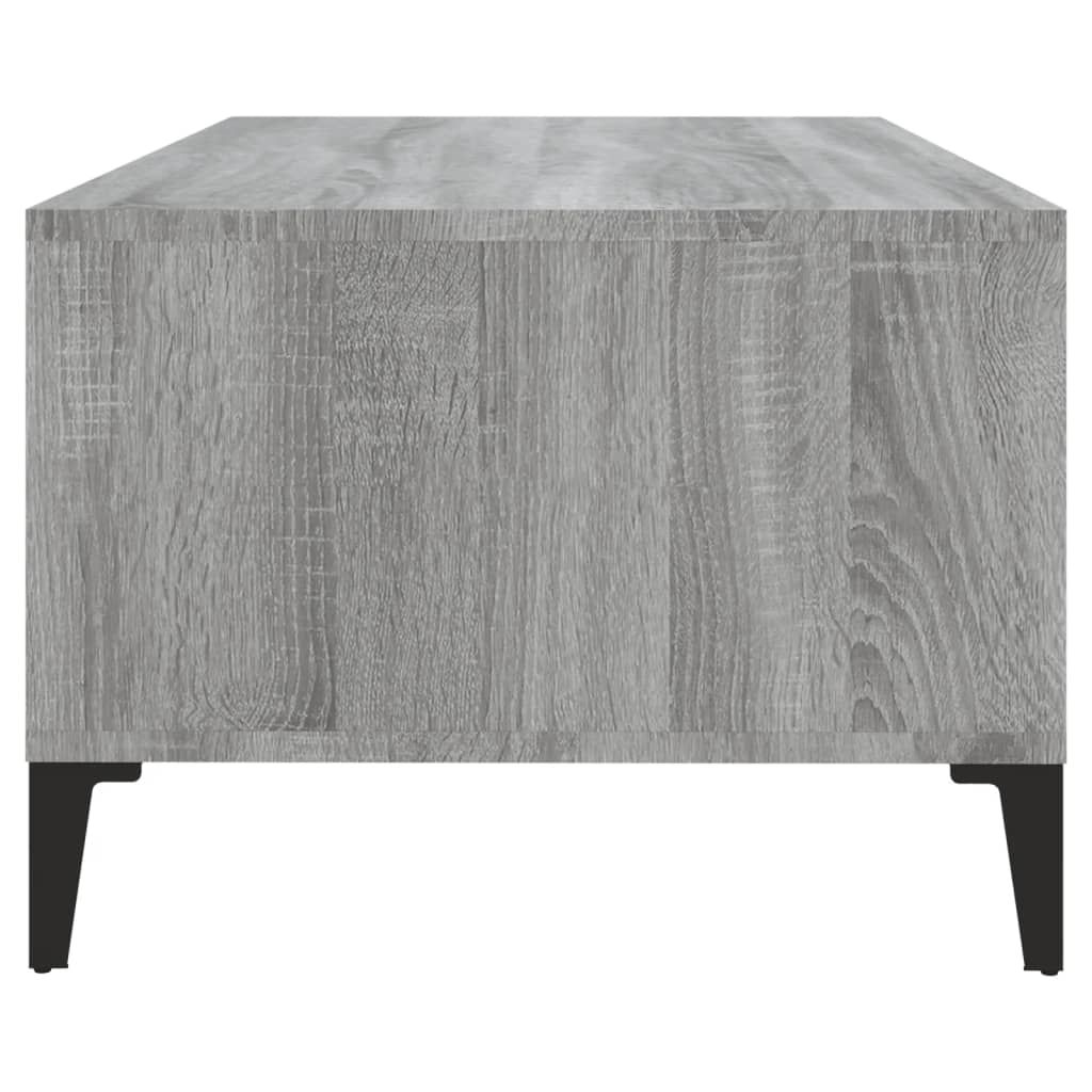 vidaXL Coffee table 90x50x36.5 cm engineered wood white