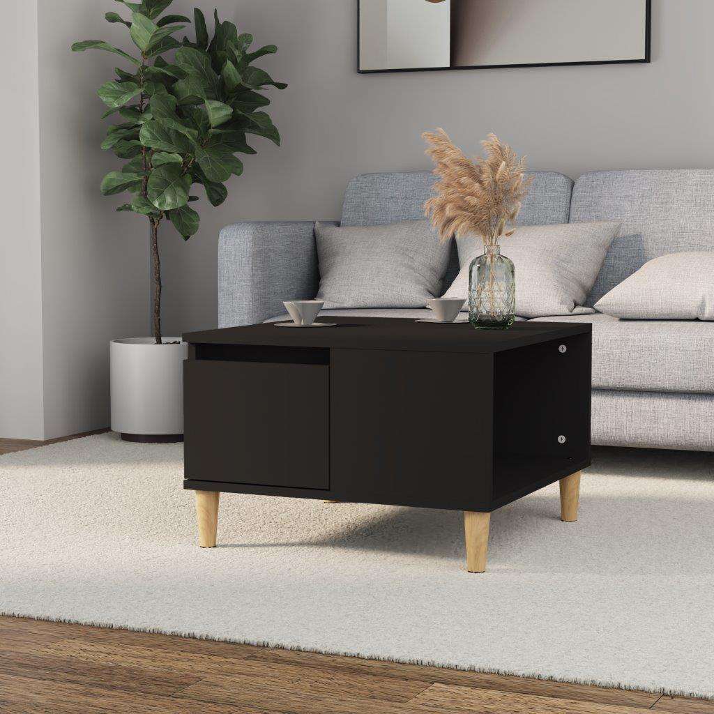 vidaXL Salontafel 55x55x36,5 cm bewerkt hout wit