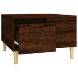 vidaXL Salontafel 55x55x36,5 cm bewerkt hout wit