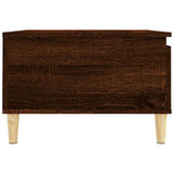 vidaXL Salontafel 55x55x36,5 cm bewerkt hout wit