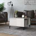 vidaXL Coffee Table 55x55x36.5 cm Engineered Wood White