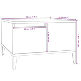 vidaXL Coffee Table 55x55x36.5 cm Engineered Wood White