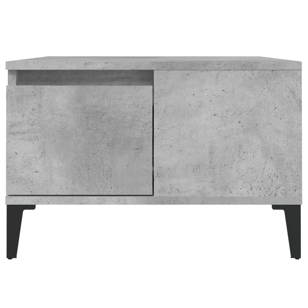 vidaXL Coffee Table 55x55x36.5 cm Engineered Wood White