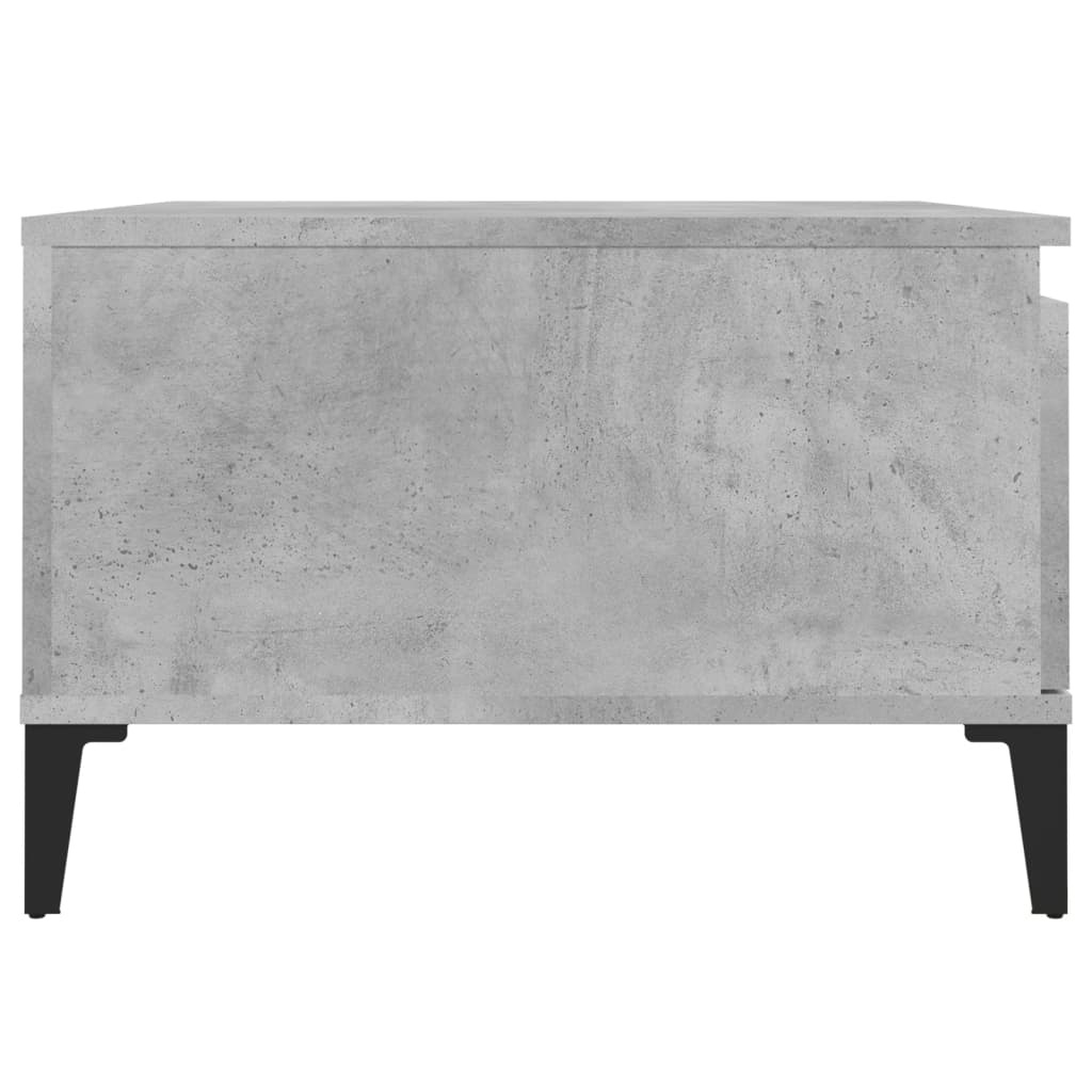 vidaXL Coffee Table 55x55x36.5 cm Engineered Wood White